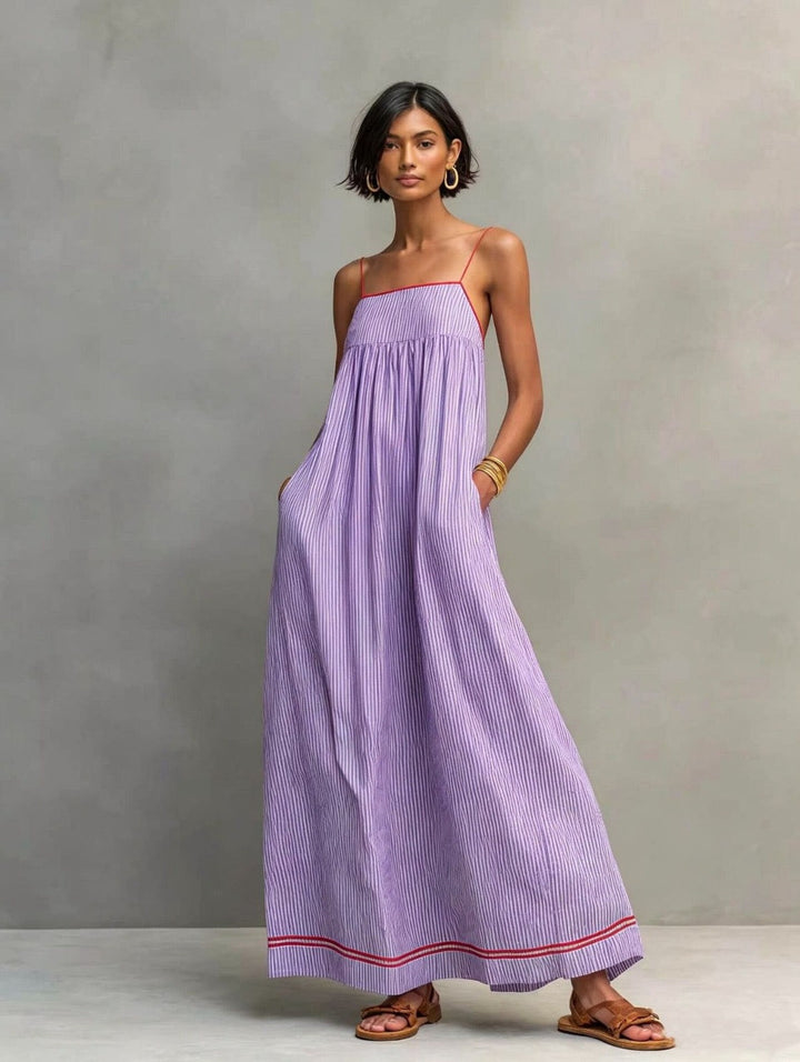 Azura™ | Abito Maxi a Righe
