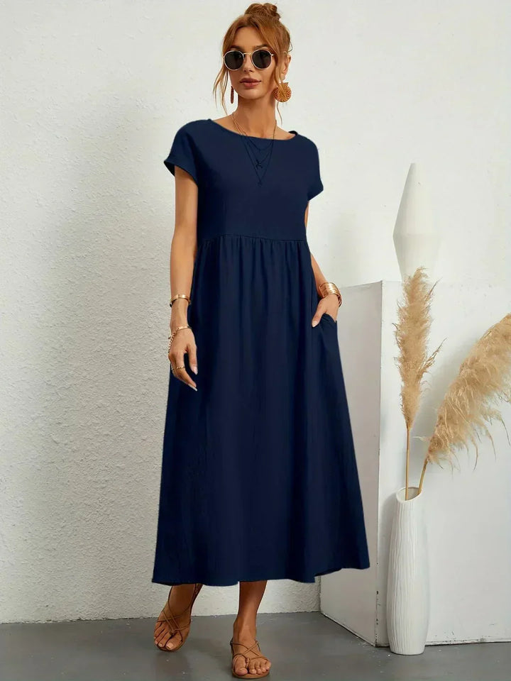 Gabriela | Abito midi fluido dall&