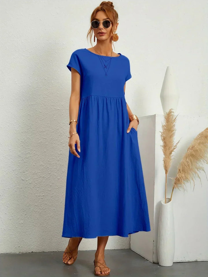 Gabriela | Abito midi fluido dall&