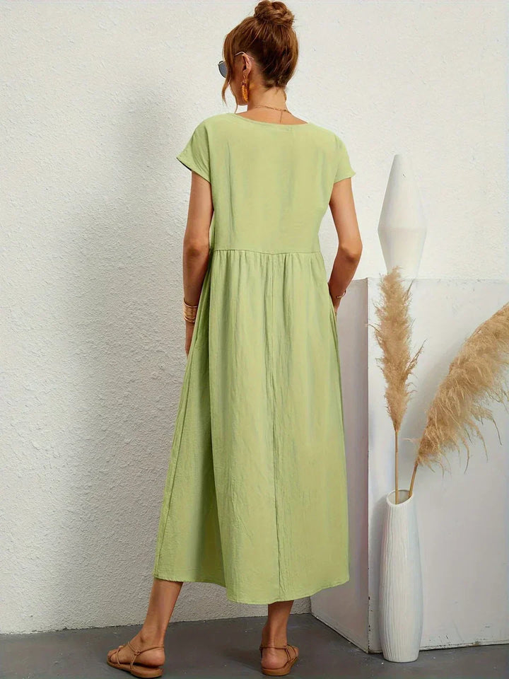 Gabrielle | Abito midi fluido dall&