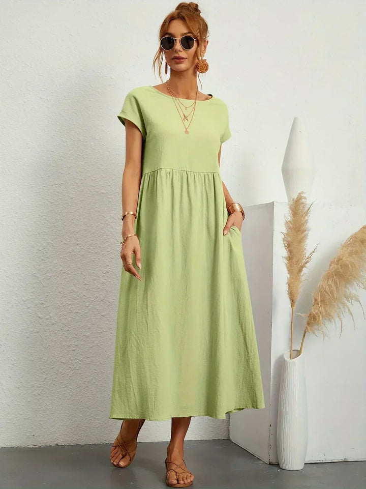 Gabriela | Abito midi fluido dall&