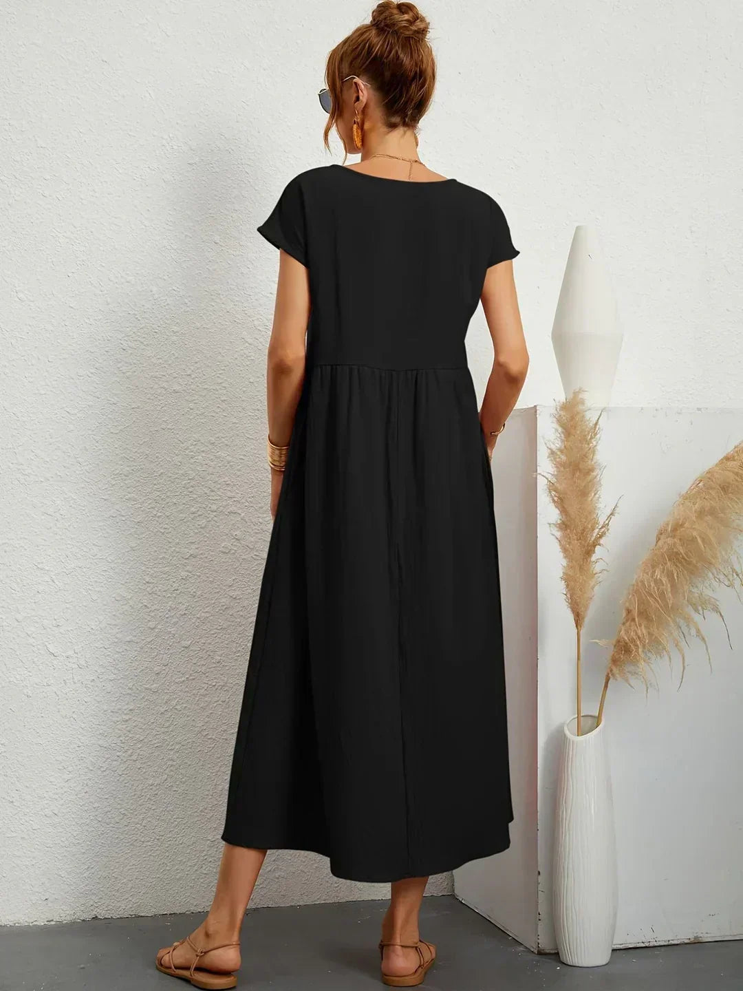 Gabrielle | Abito midi fluido dall&