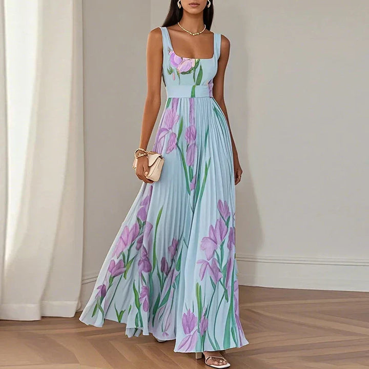 Danila | Abito Maxi A-Line Floreale