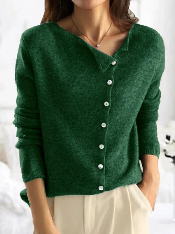 MOLLY™ - Button Front Cable Knit Sweater for Fall &amp; Winter