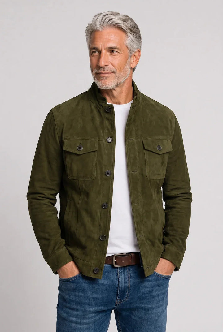 Giulio™ | Giacca in Scamosciato