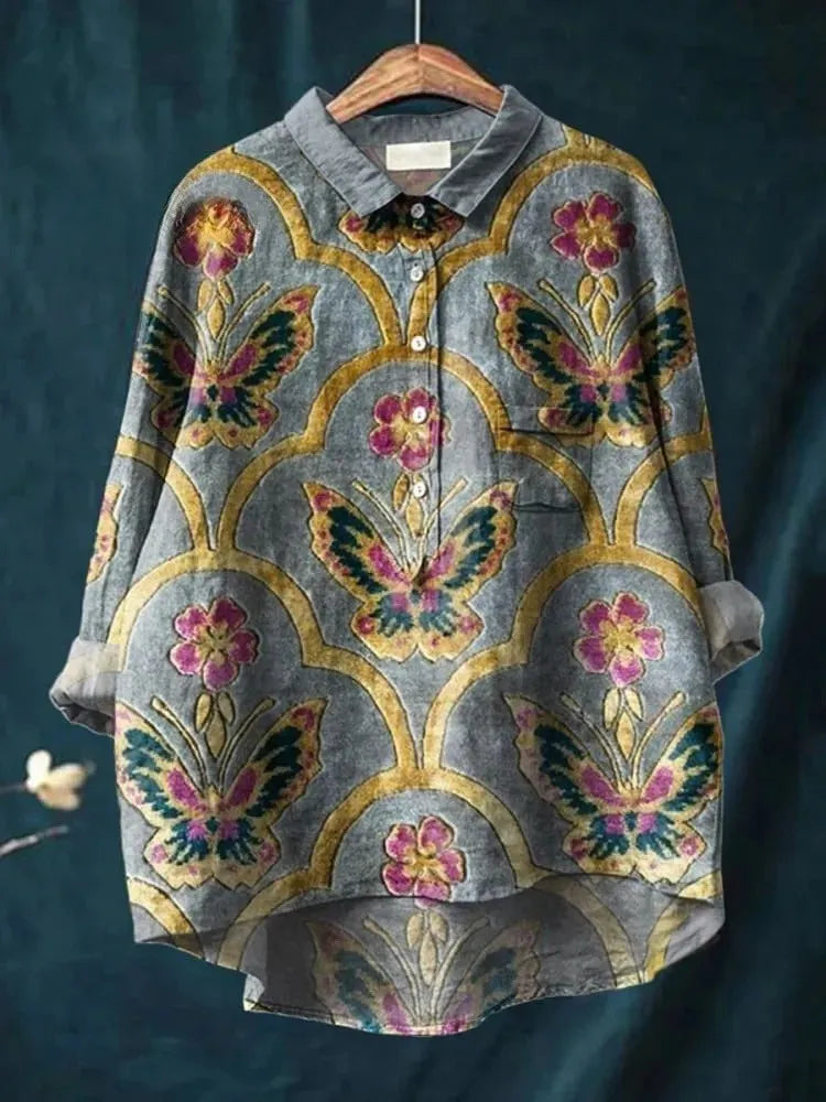 CLAUDINE™ - Serene Art Shirt